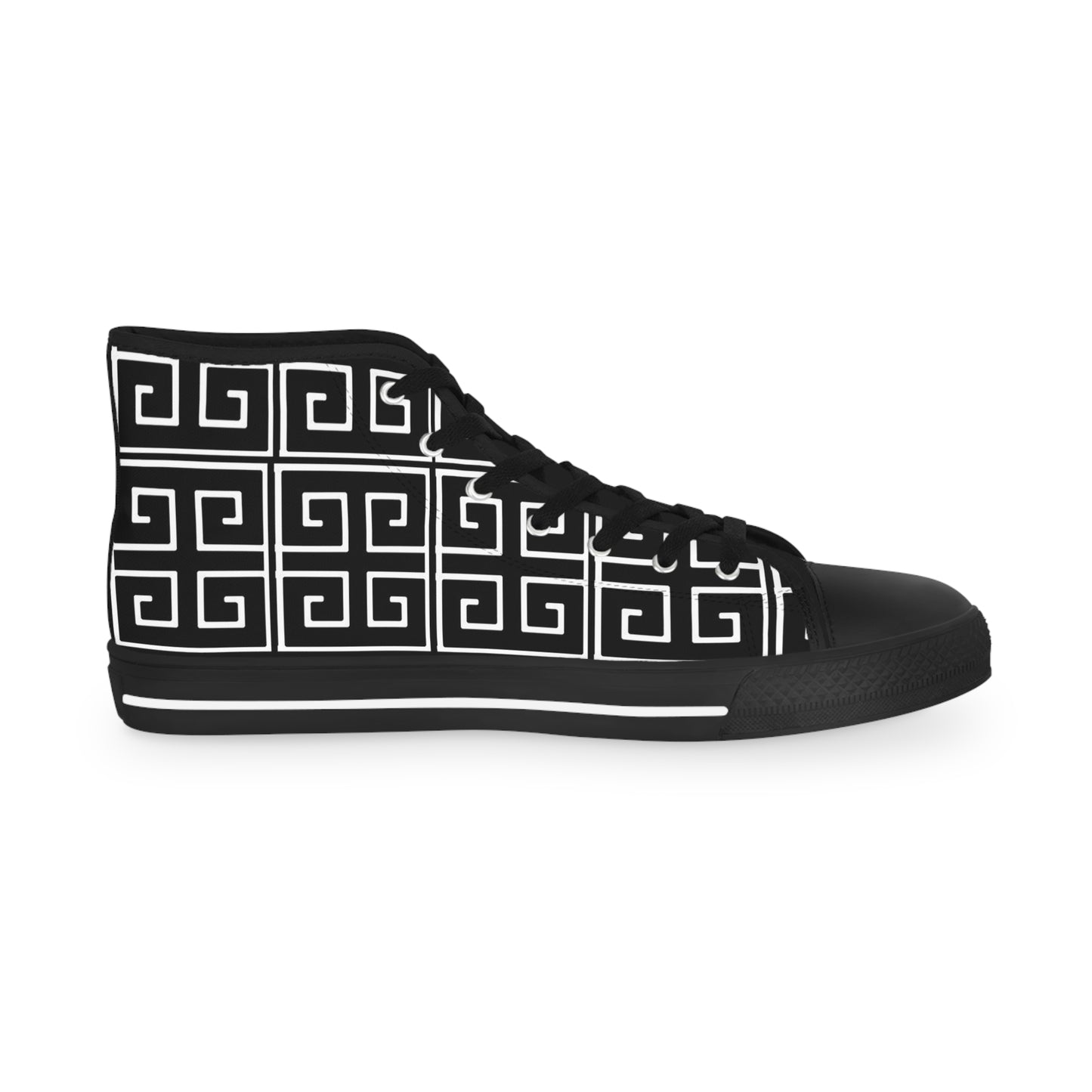 Vintage Art Lust Greek High Top Sneakers