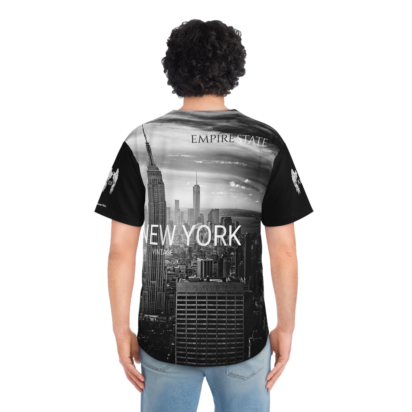 Men's Vintage New York Baseball Jersey