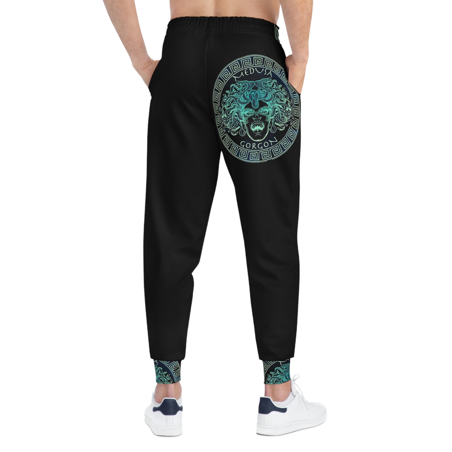 Athletic Black/ Color Fuse Madusa Joggers (AOP)