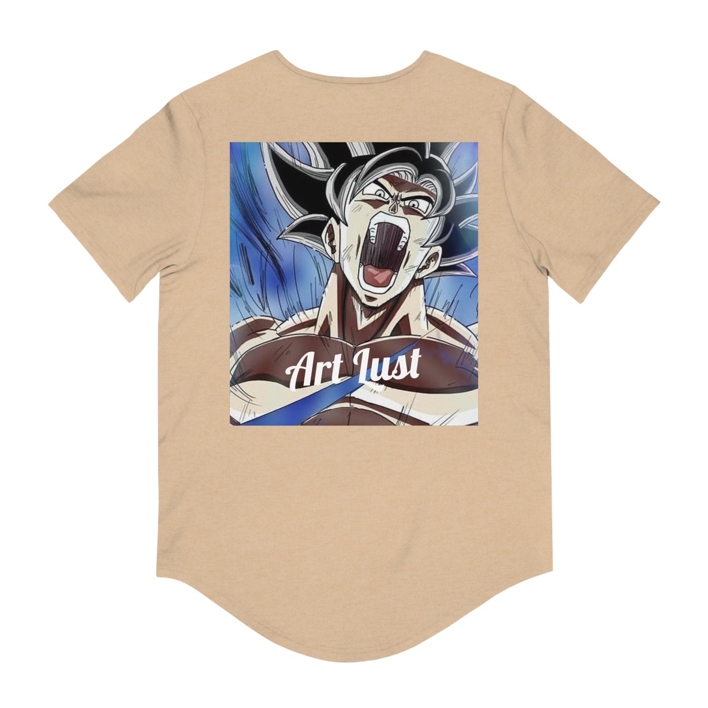 Men's Ultra Instinct Art Lust Jersey Curved Hem Tee