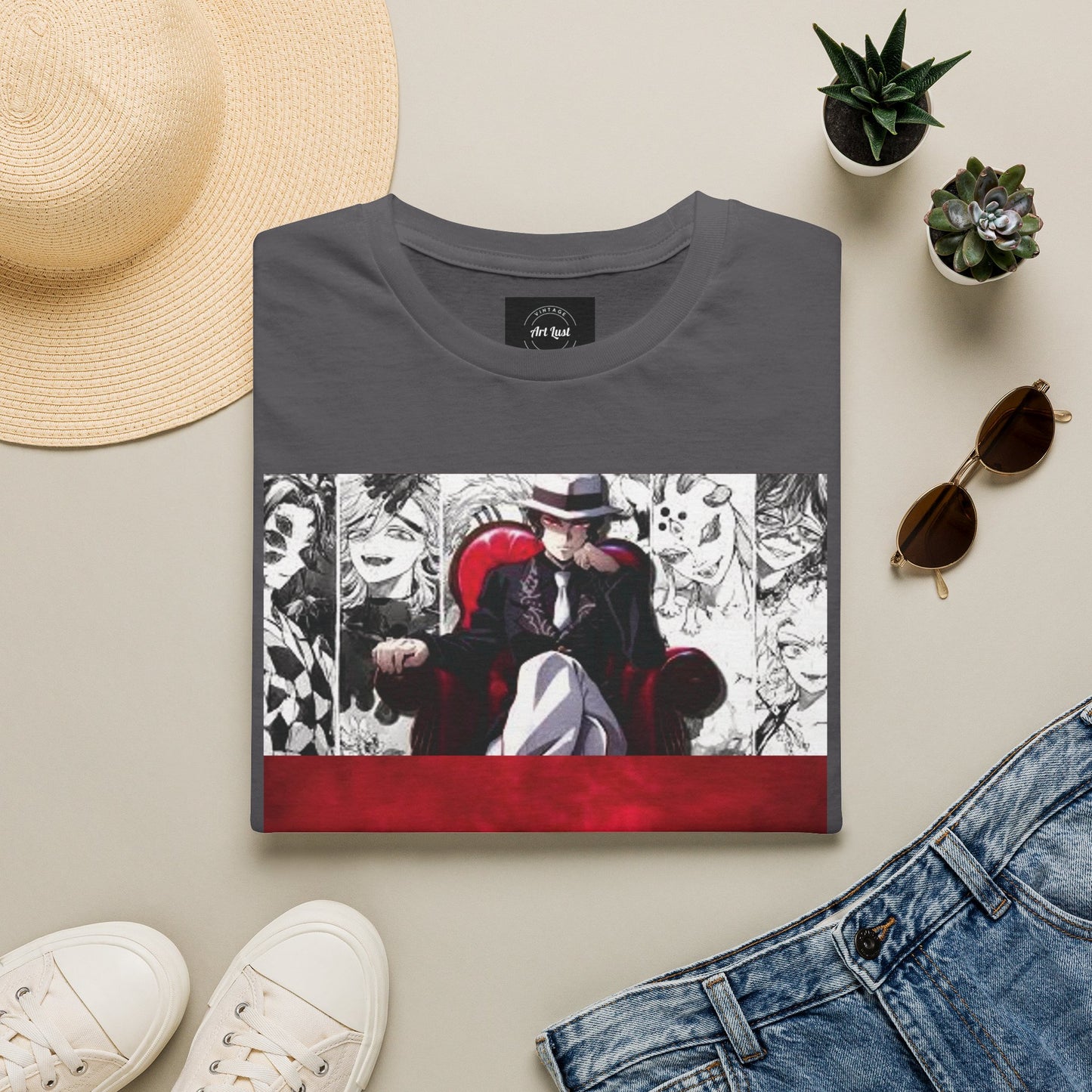 Vintage Unisex D.S. Art Lust Softstyle T-Shirt