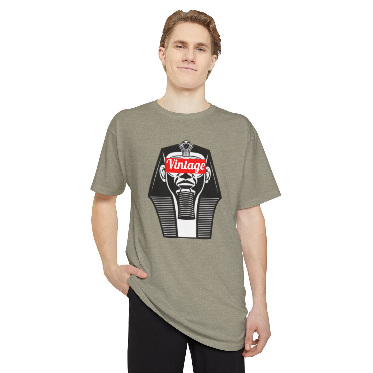 Long Body Vintage King Tut Urban Tee