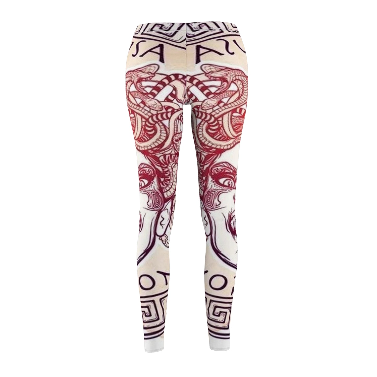 Women's Madusa Cut & Sew Casual Leggings (AOP)