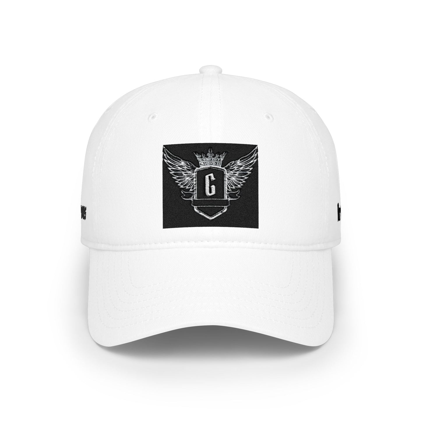 Embroidered Vintage Nation/ Art Lust Winged Crest Cap — 'G' Vintage Baseball Hat