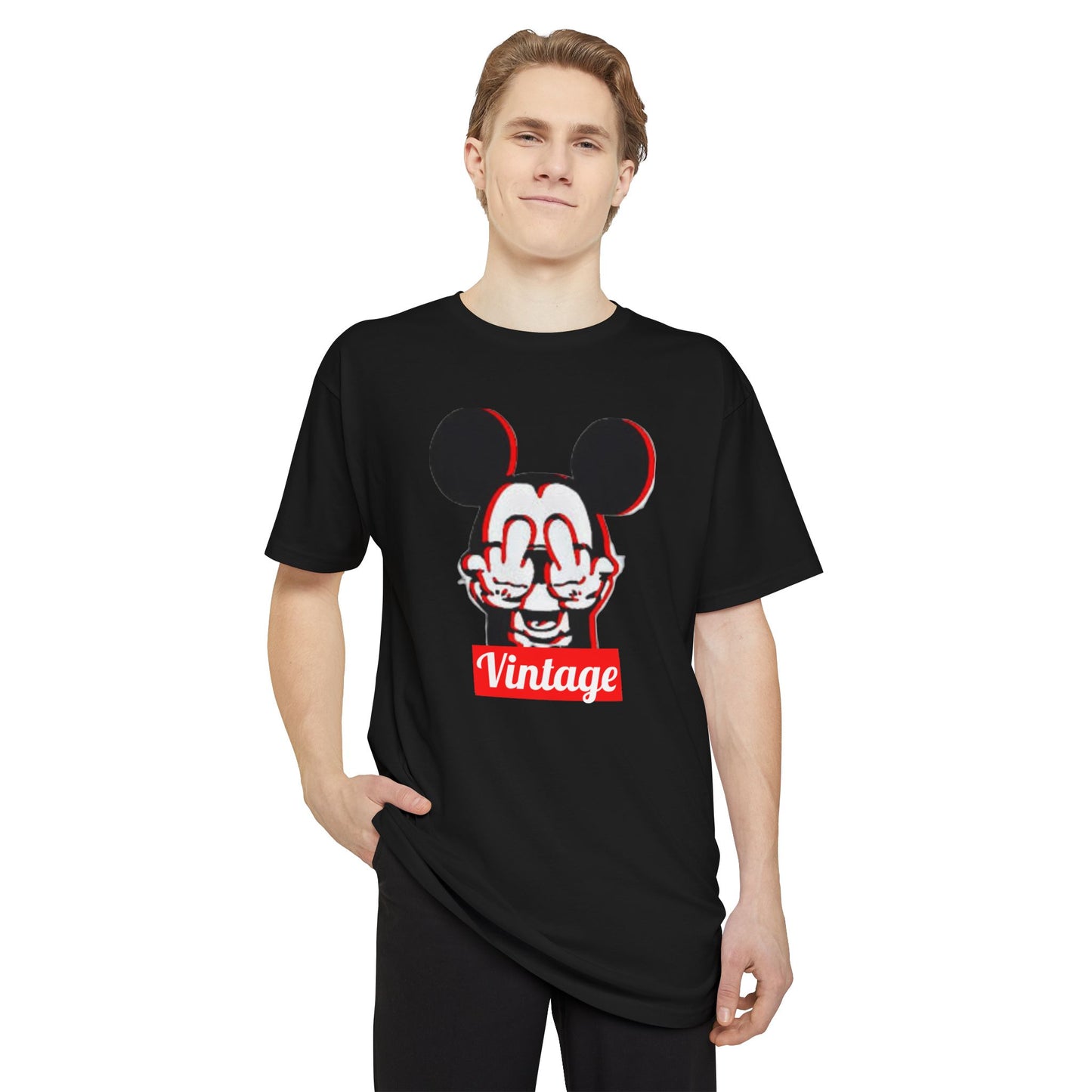 Long Body Vintage Micky Urban Tee