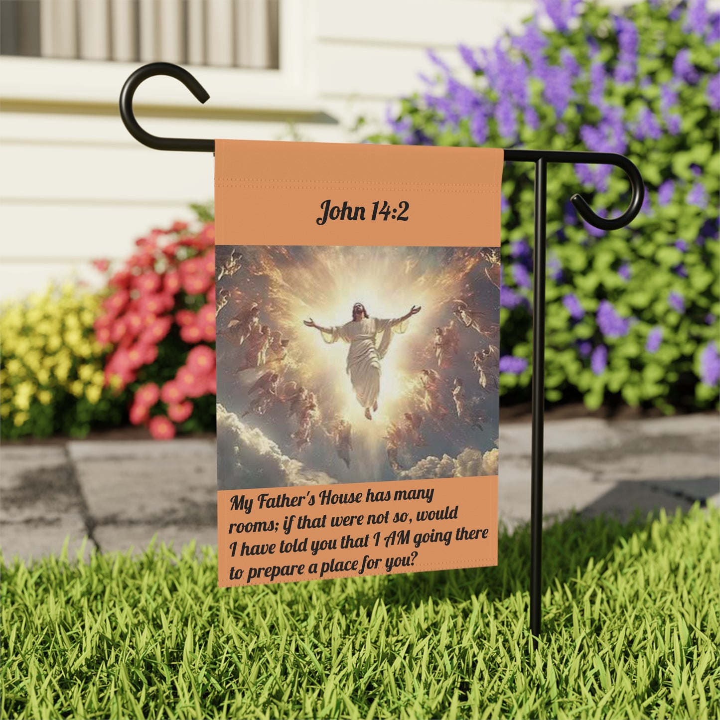 "I've Prepared A Place For You" John 14:2 Decorative Yard Banner