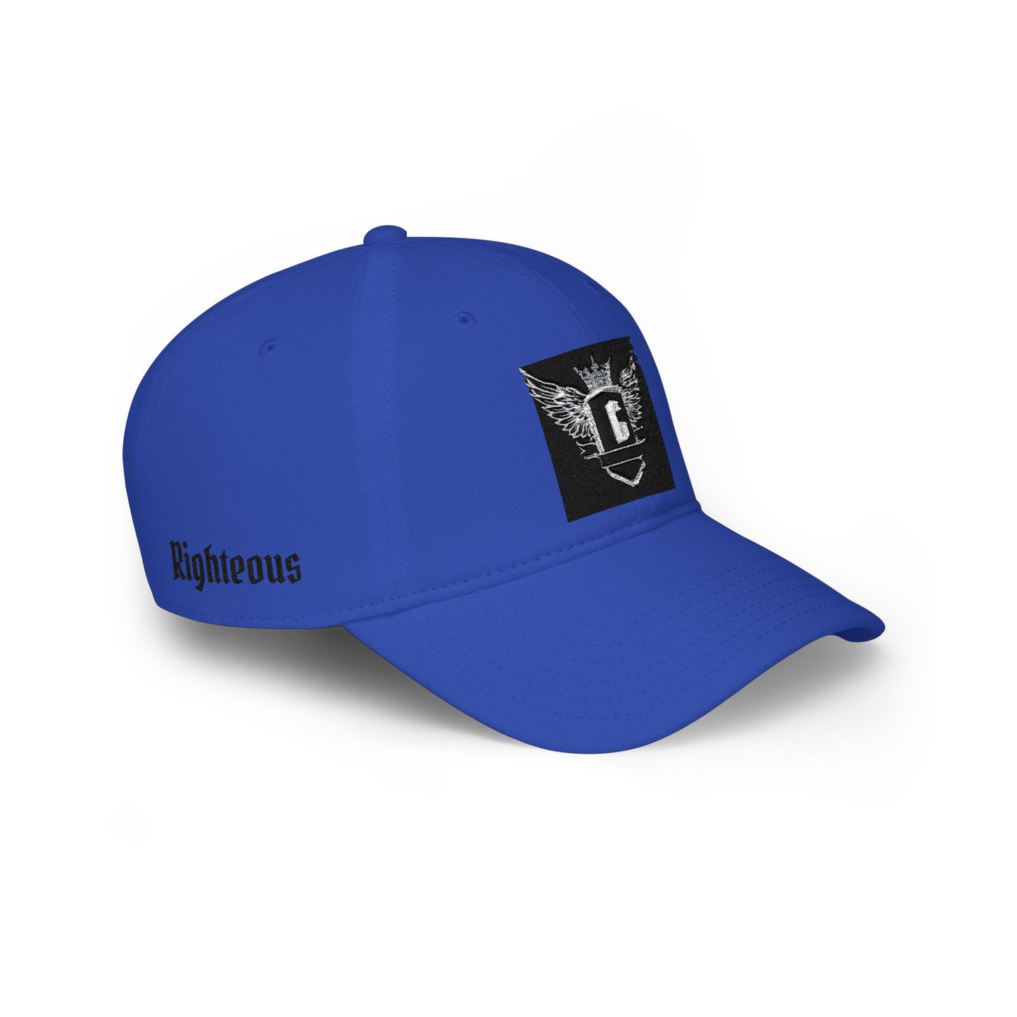 Embroidered Vintage Nation/ Art Lust Winged Crest Cap — 'G' Vintage Baseball Hat