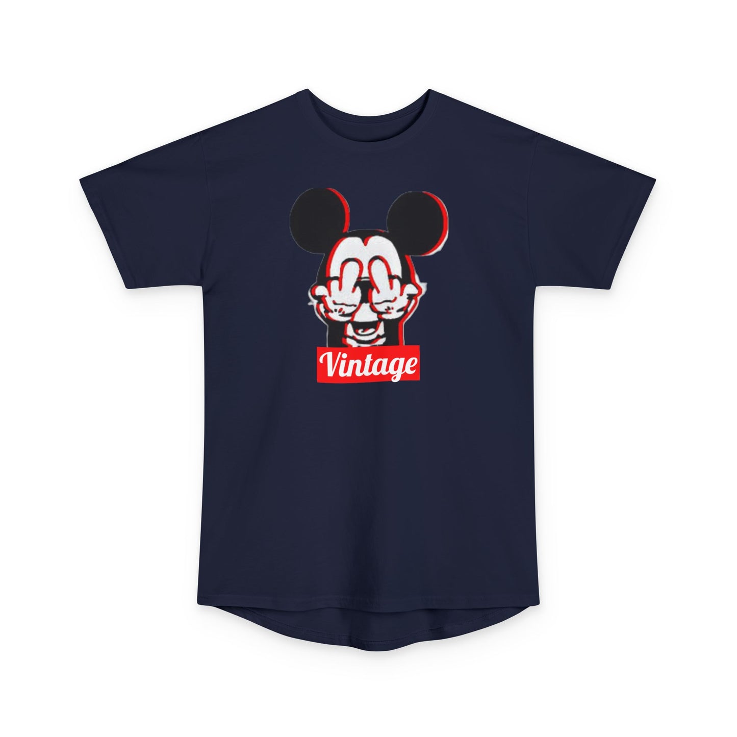 Long Body Vintage Micky Urban Tee