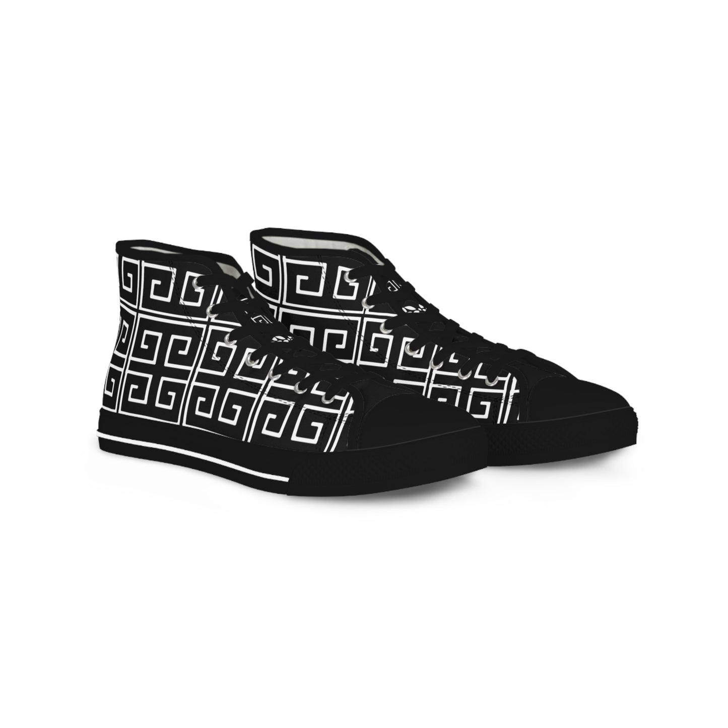 Vintage Art Lust Greek High Top Sneakers