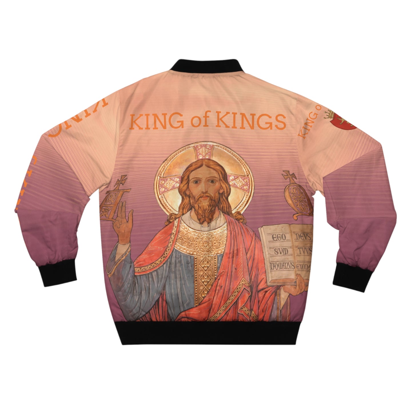Men's Vintage King of Kings AOP Bomber Jacket