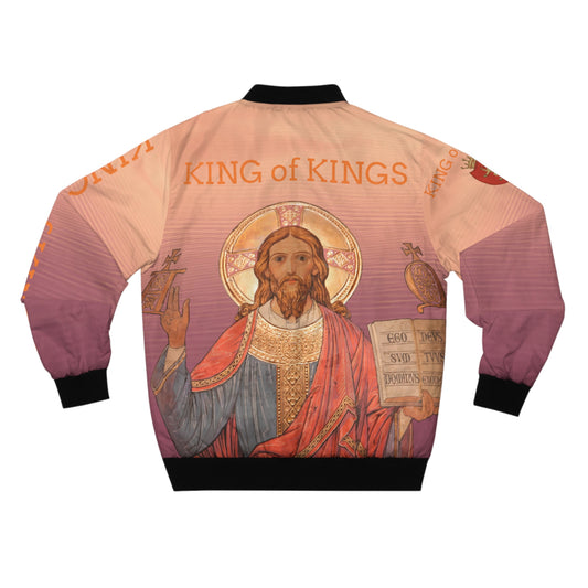 Men's Vintage King of Kings AOP Bomber Jacket