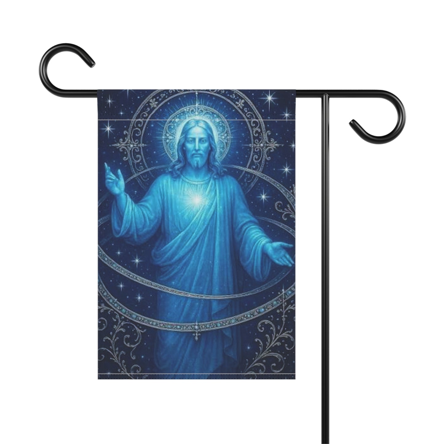 King Jesus Decorative Yard Banner