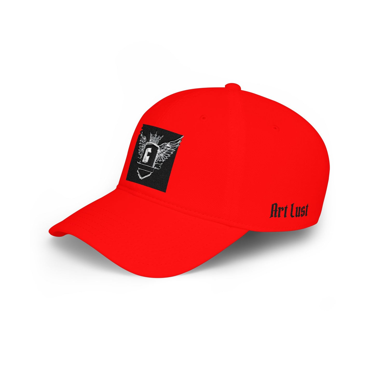 Embroidered Vintage Nation/ Art Lust Winged Crest Cap — 'G' Vintage Baseball Hat
