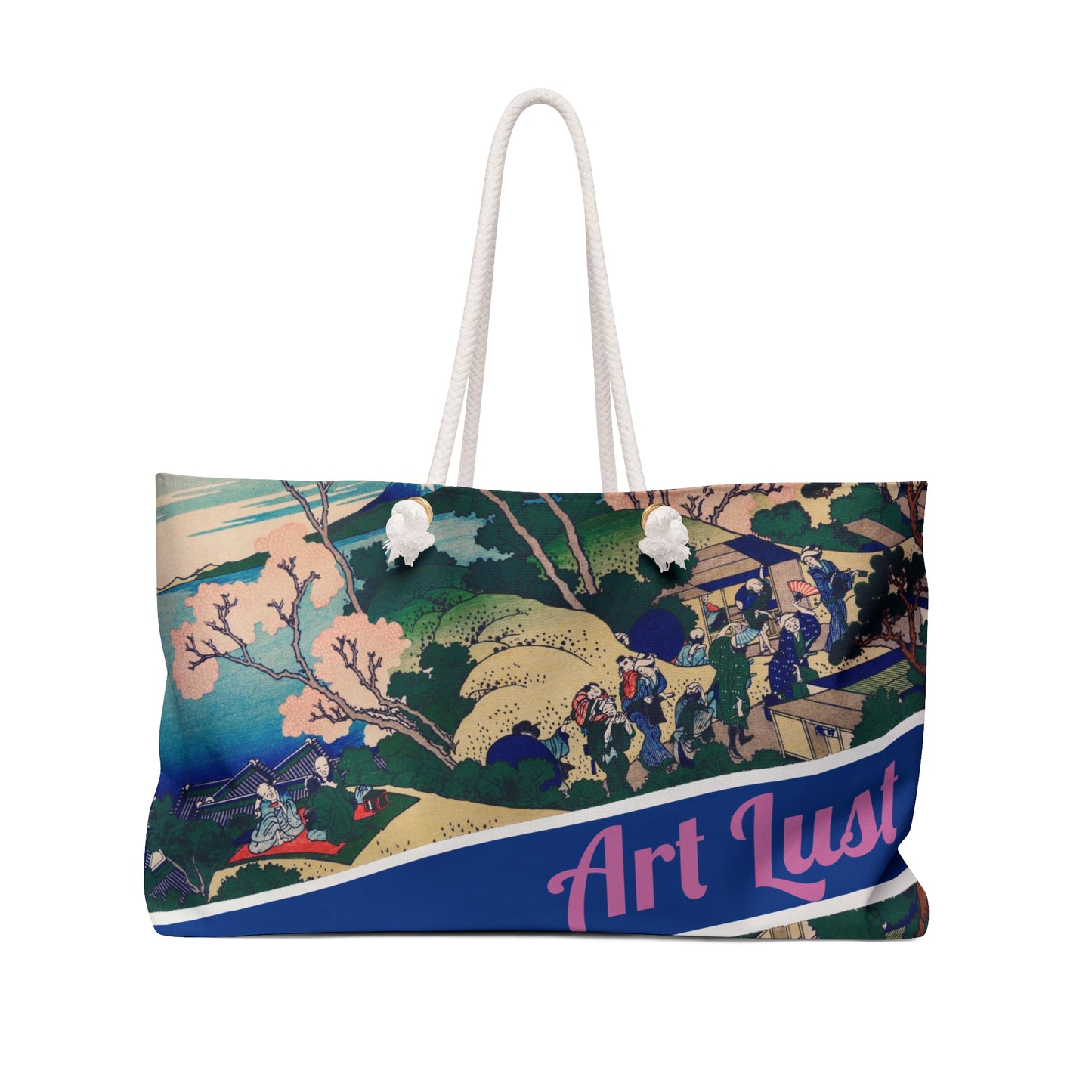 Art Lust Vintage Pink/Blue Weekender Bag