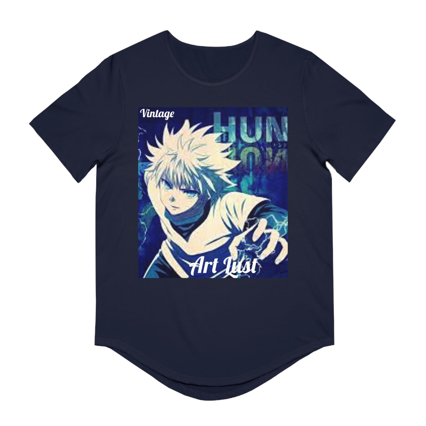 Men's HxH Art Lust Jersey Curved Hem Tee