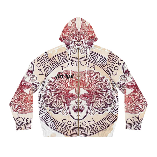Men's Color Fuse  Madusa Full-Zip Hoodie (AOP)