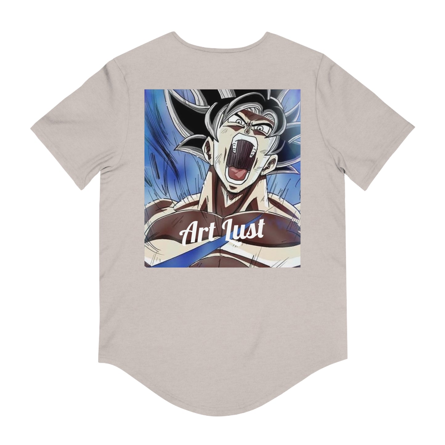 Men's Ultra Instinct Art Lust Jersey Curved Hem Tee