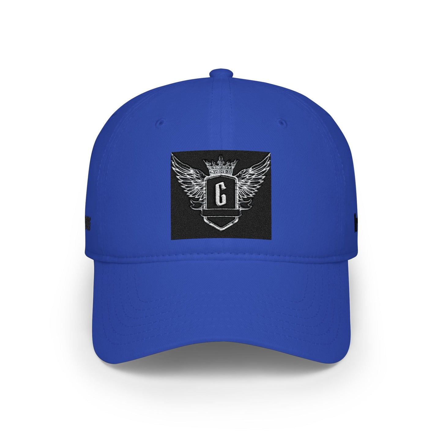 Embroidered Vintage Nation/ Art Lust Winged Crest Cap — 'G' Vintage Baseball Hat