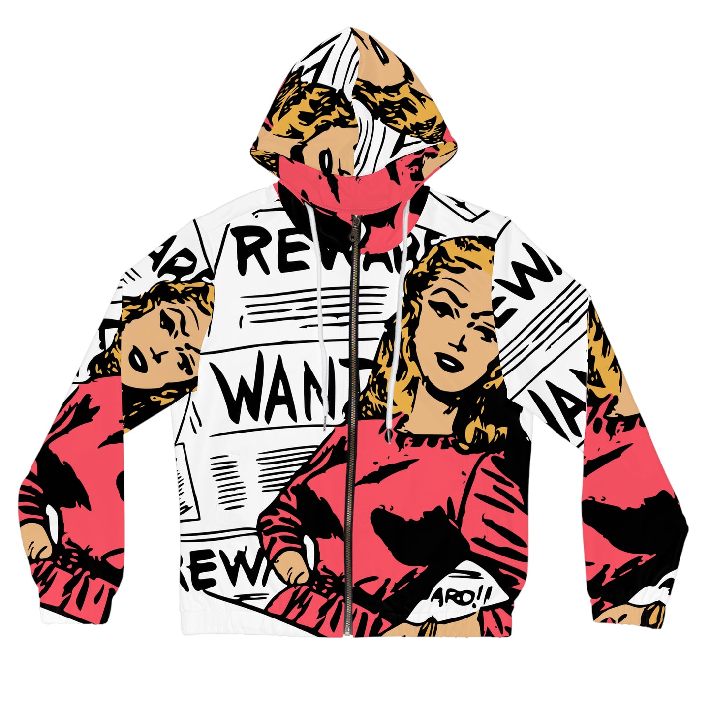 Women’s Vintage Made Full-Zip Hoodie (AOP)