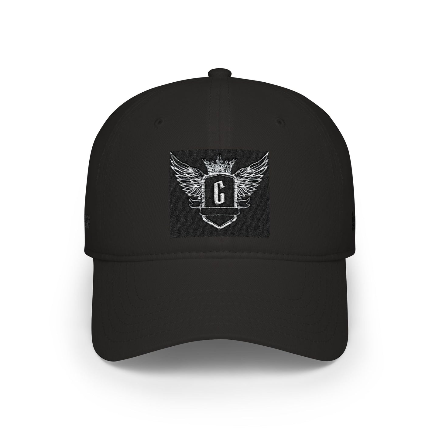 Embroidered Vintage Nation/ Art Lust Winged Crest Cap — 'G' Vintage Baseball Hat