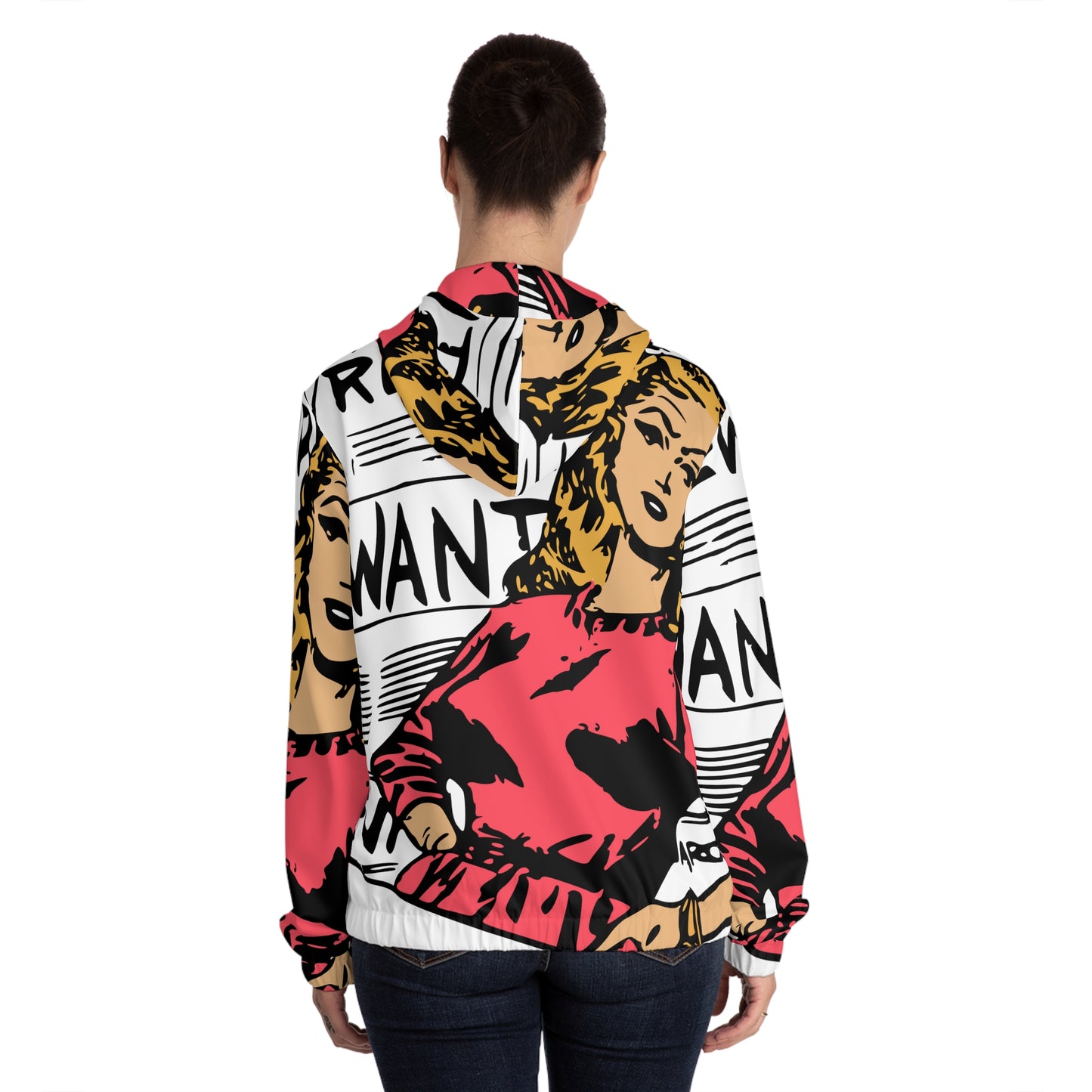 Women’s Vintage Made Full-Zip Hoodie (AOP)