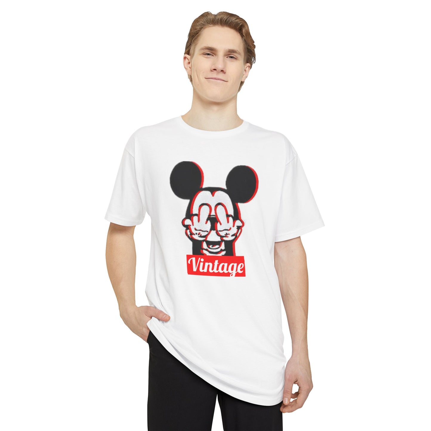 Long Body Vintage Micky Urban Tee