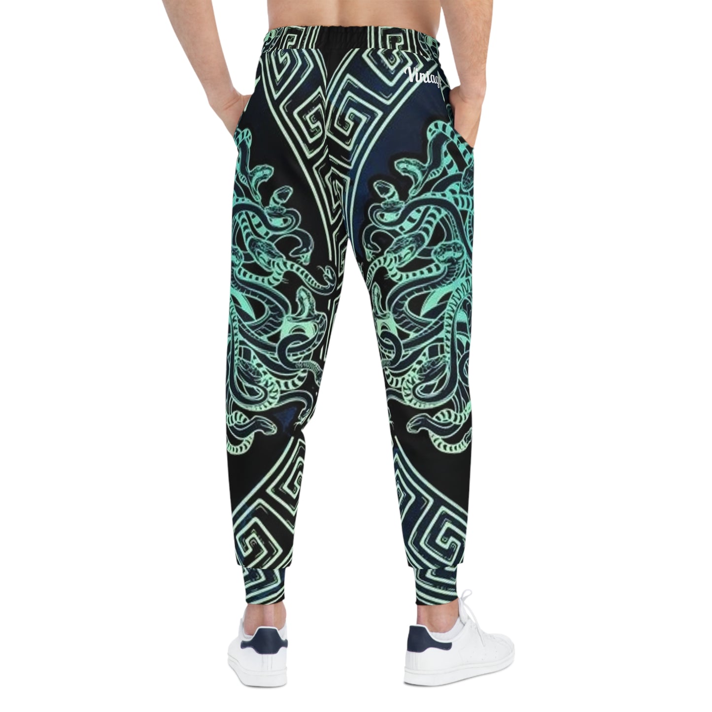 Athletic Black/ Color Fuse Full Madusa Joggers (AOP)