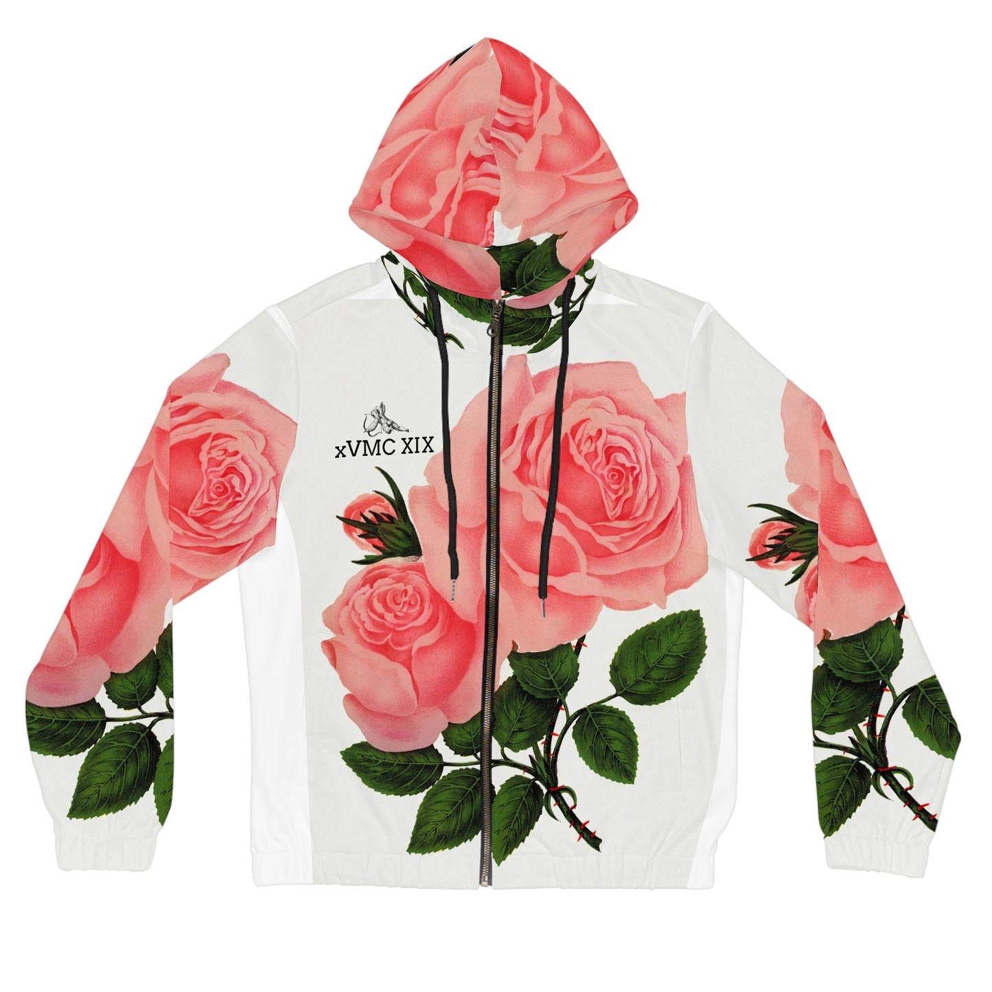Women’s Vitage Made Full-Zip Hoodie (AOP)