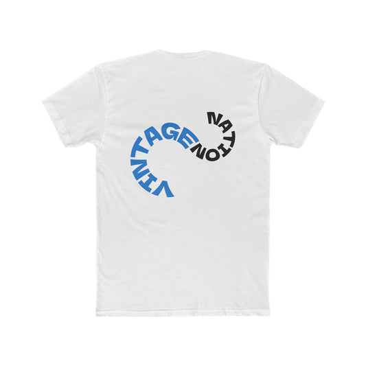 Vintage Nation Christian Cross Ocean Tee