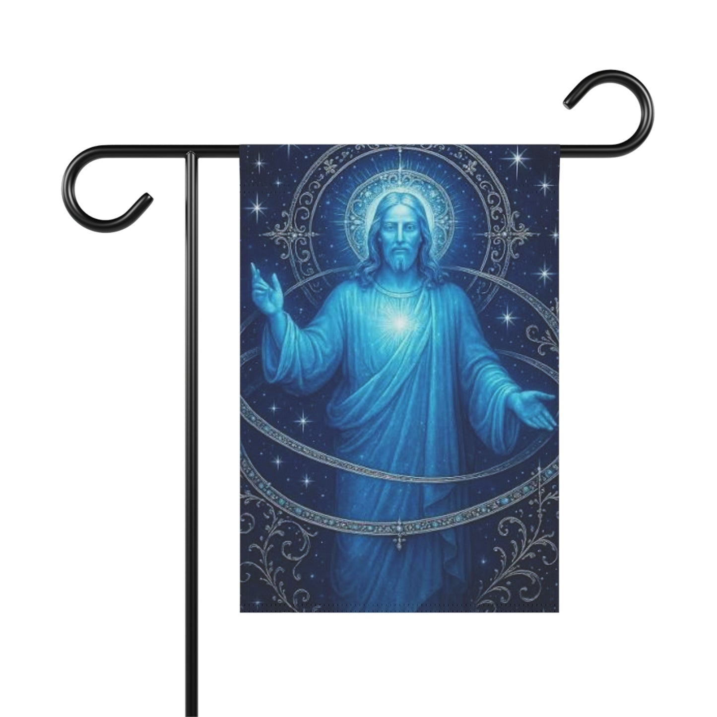King Jesus Decorative Yard Banner
