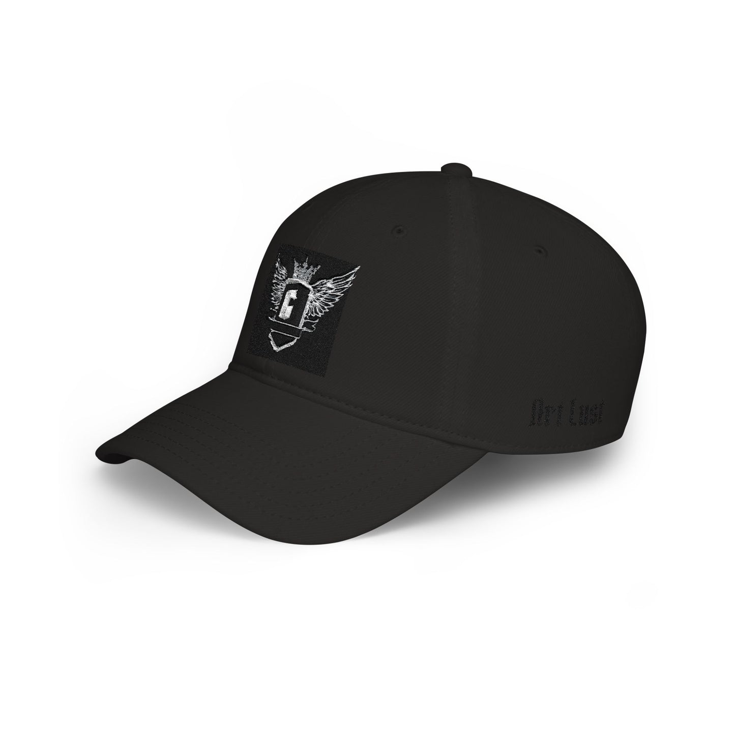 Embroidered Vintage Nation/ Art Lust Winged Crest Cap — 'G' Vintage Baseball Hat