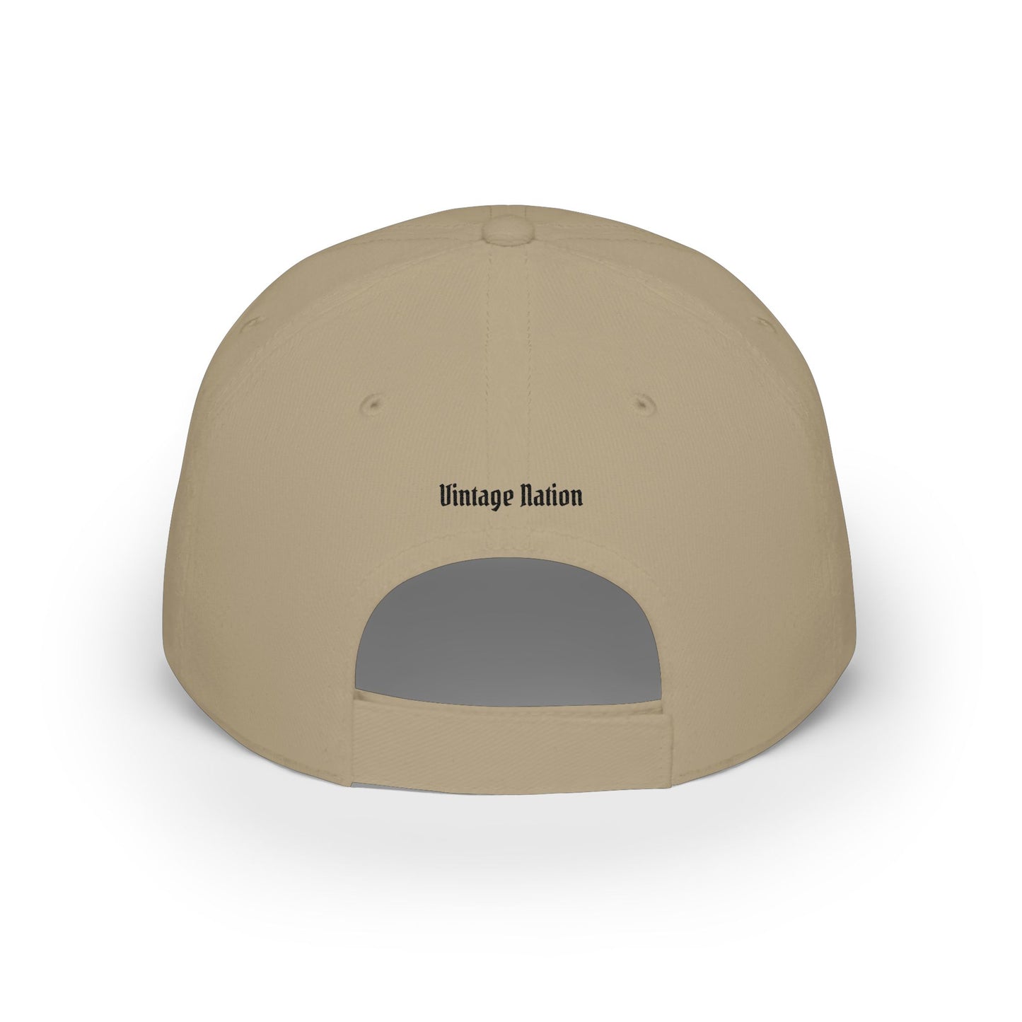 Embroidered Vintage Nation/ Art Lust Winged Crest Cap — 'G' Vintage Baseball Hat