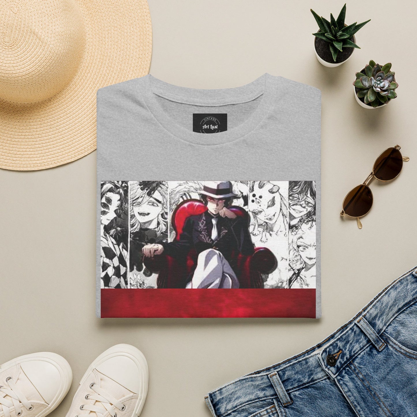 Vintage Unisex D.S. Art Lust Softstyle T-Shirt