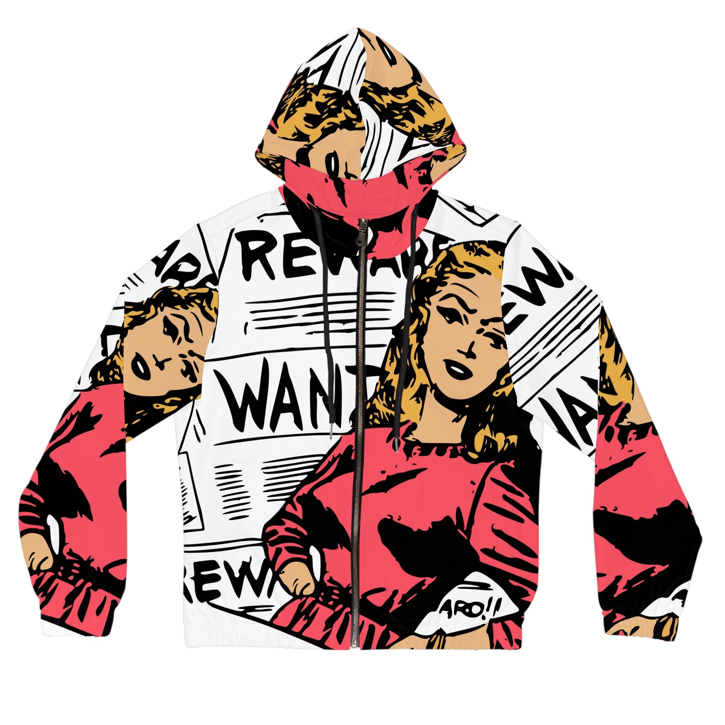 Women’s Vintage Made Full-Zip Hoodie (AOP)
