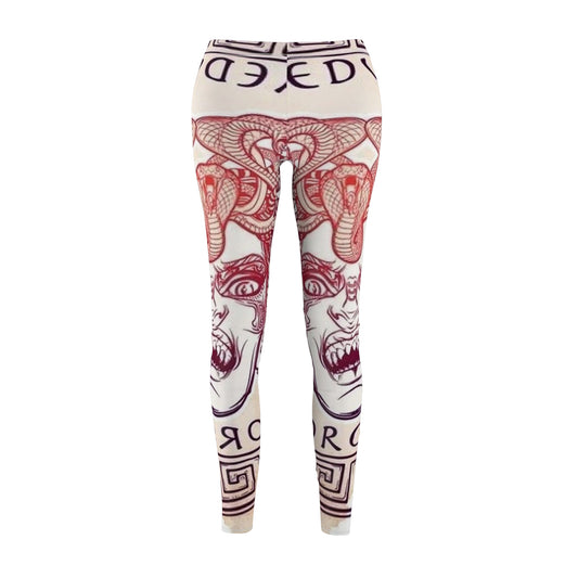 Women's Madusa Cut & Sew Casual Leggings (AOP)