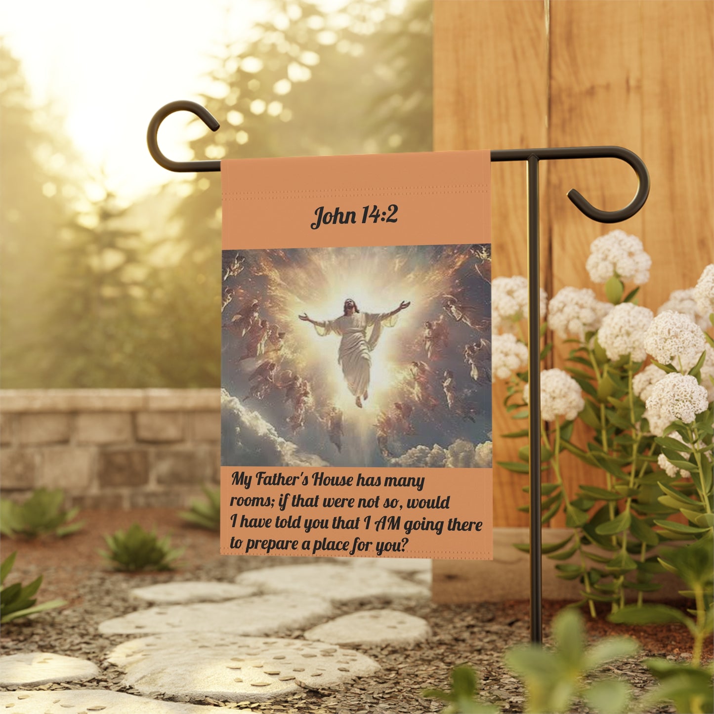 "I've Prepared A Place For You" John 14:2 Decorative Yard Banner