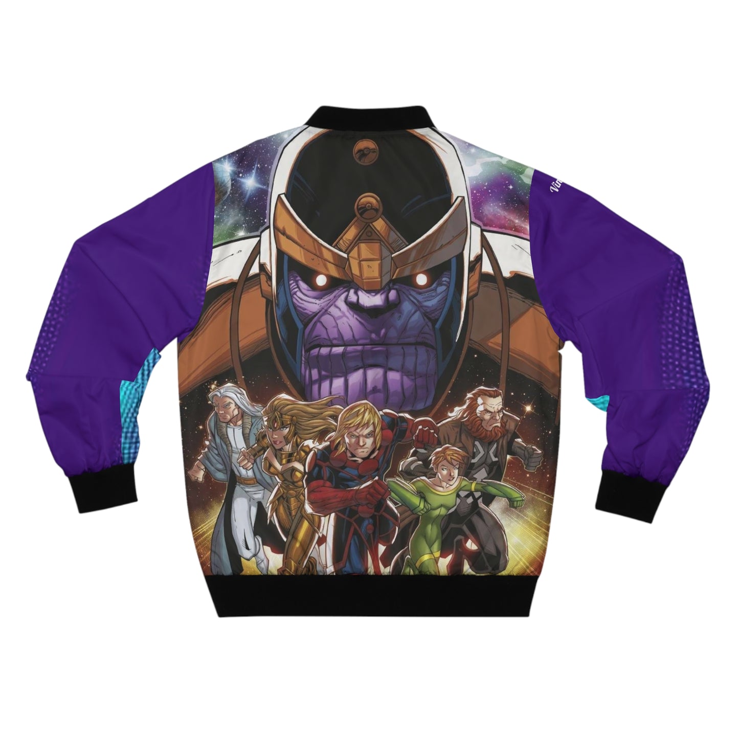Men's Vintage Guardians Art Lust Bomber Jacket (AOP)