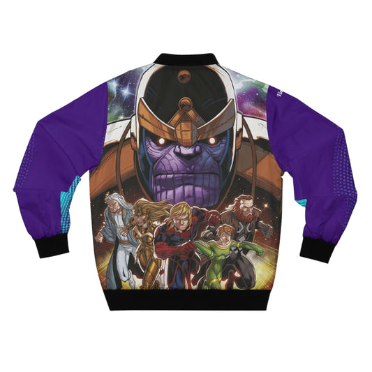 Men's Vintage Guardians Art Lust Bomber Jacket (AOP)