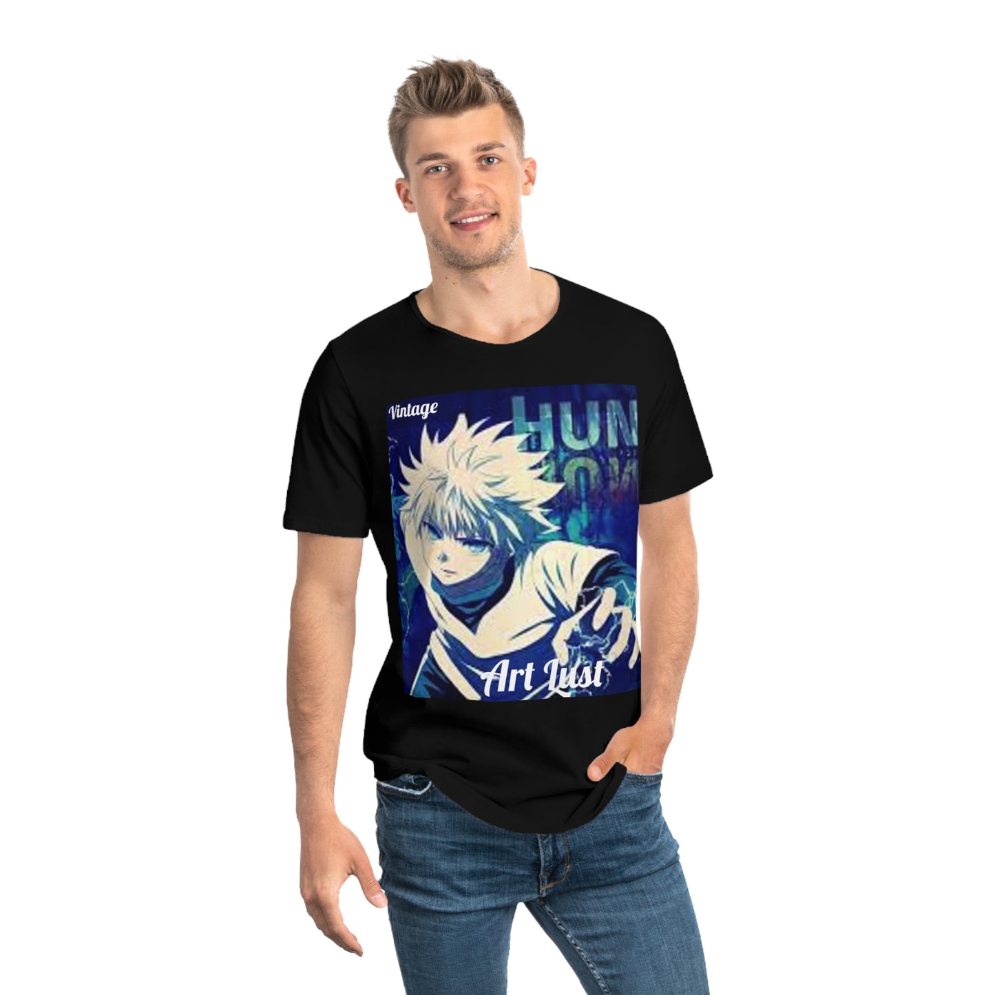 Men's HxH Art Lust Jersey Curved Hem Tee