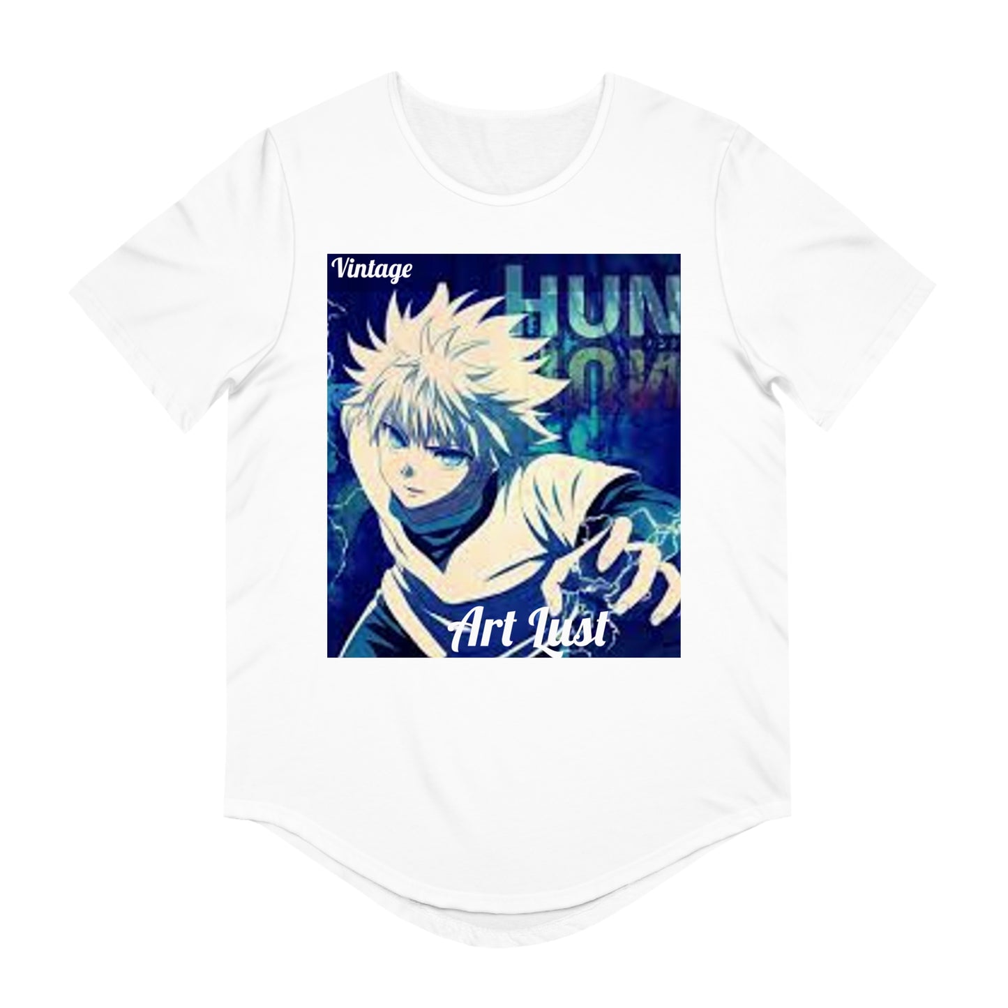 Men's HxH Art Lust Jersey Curved Hem Tee