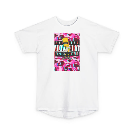 Long Body Color Vintage Bart Urban Tee