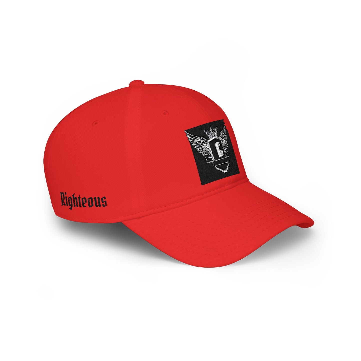 Embroidered Vintage Nation/ Art Lust Winged Crest Cap — 'G' Vintage Baseball Hat