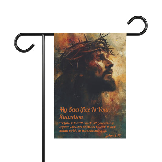 The Salvation John 3:16 Decorative Yard Banner