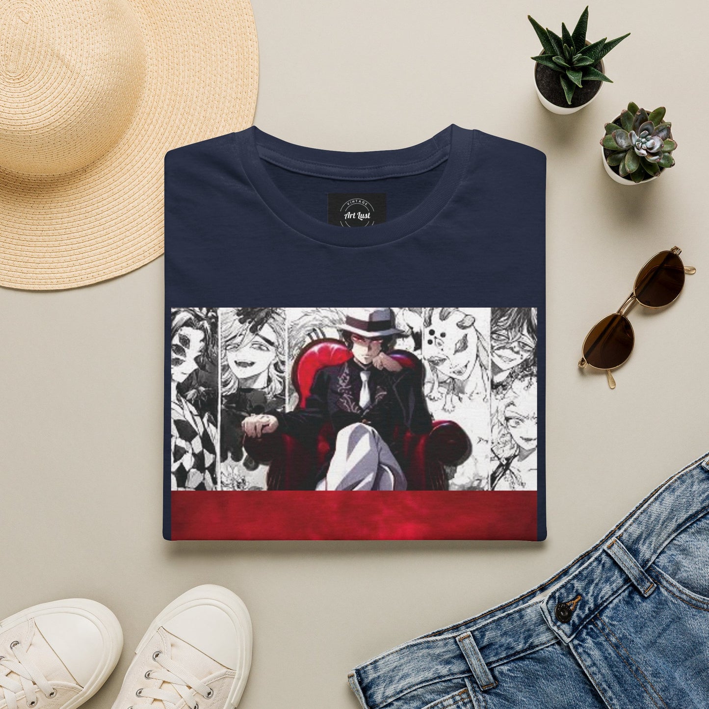 Vintage Unisex D.S. Art Lust Softstyle T-Shirt