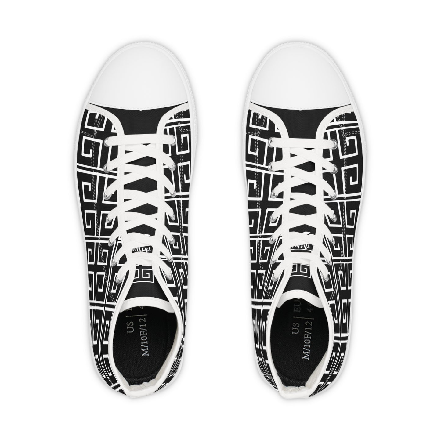 Vintage Art Lust Greek High Top Sneakers