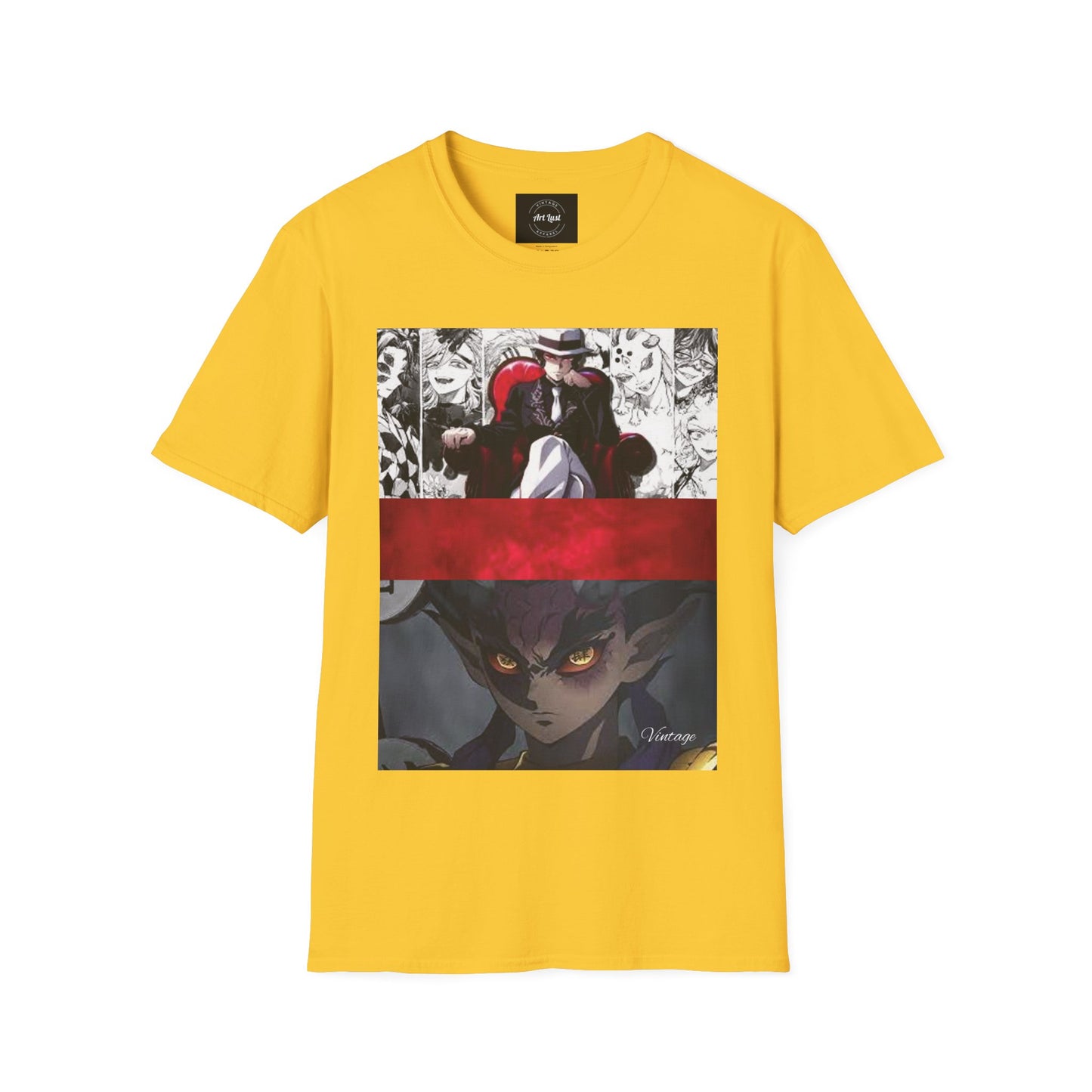 Vintage Unisex D.S. Art Lust Softstyle T-Shirt