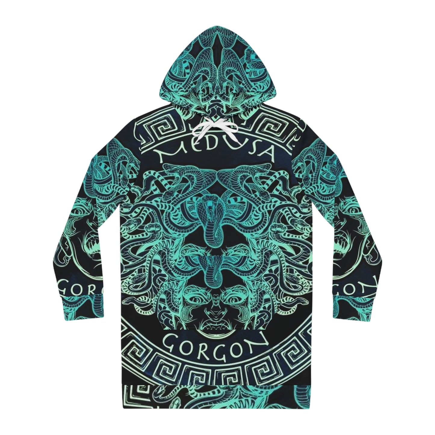 Women's Madusa Full Color Fuse Hoodie Dress (AOP)