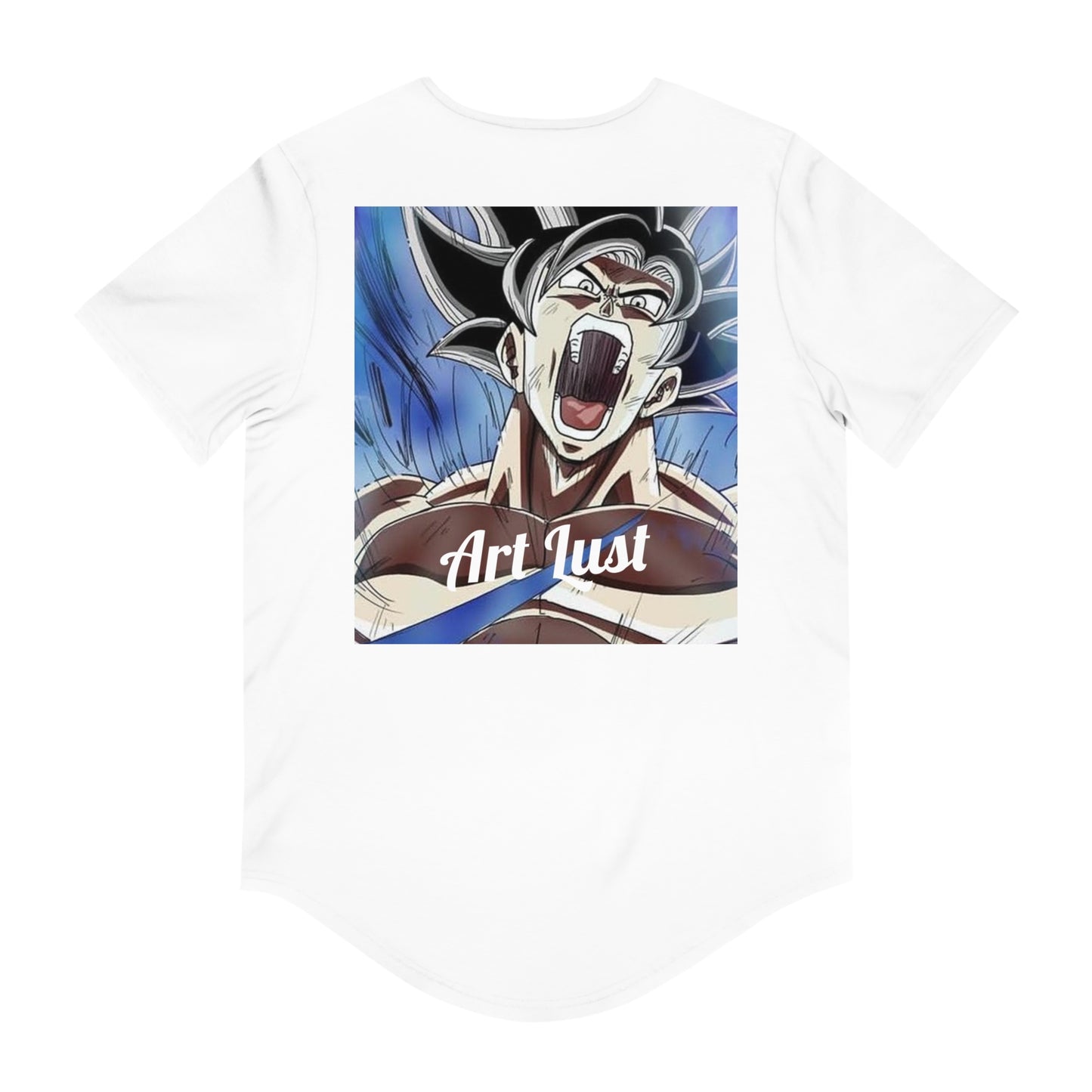Men's Ultra Instinct Art Lust Jersey Curved Hem Tee