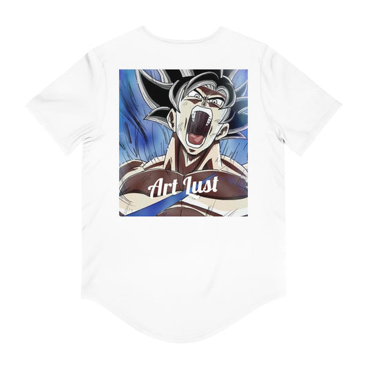 Men's Ultra Instinct Art Lust Jersey Curved Hem Tee