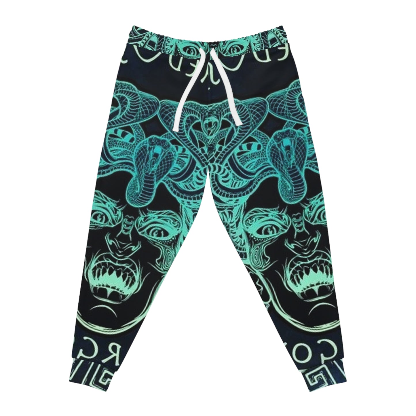 Athletic Black/ Color Fuse Full Madusa Joggers (AOP)